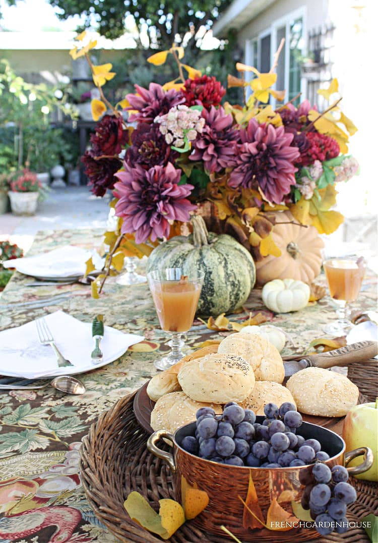 fall centerpiece