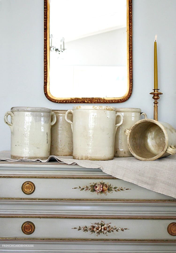 Antique French Sardine Pots