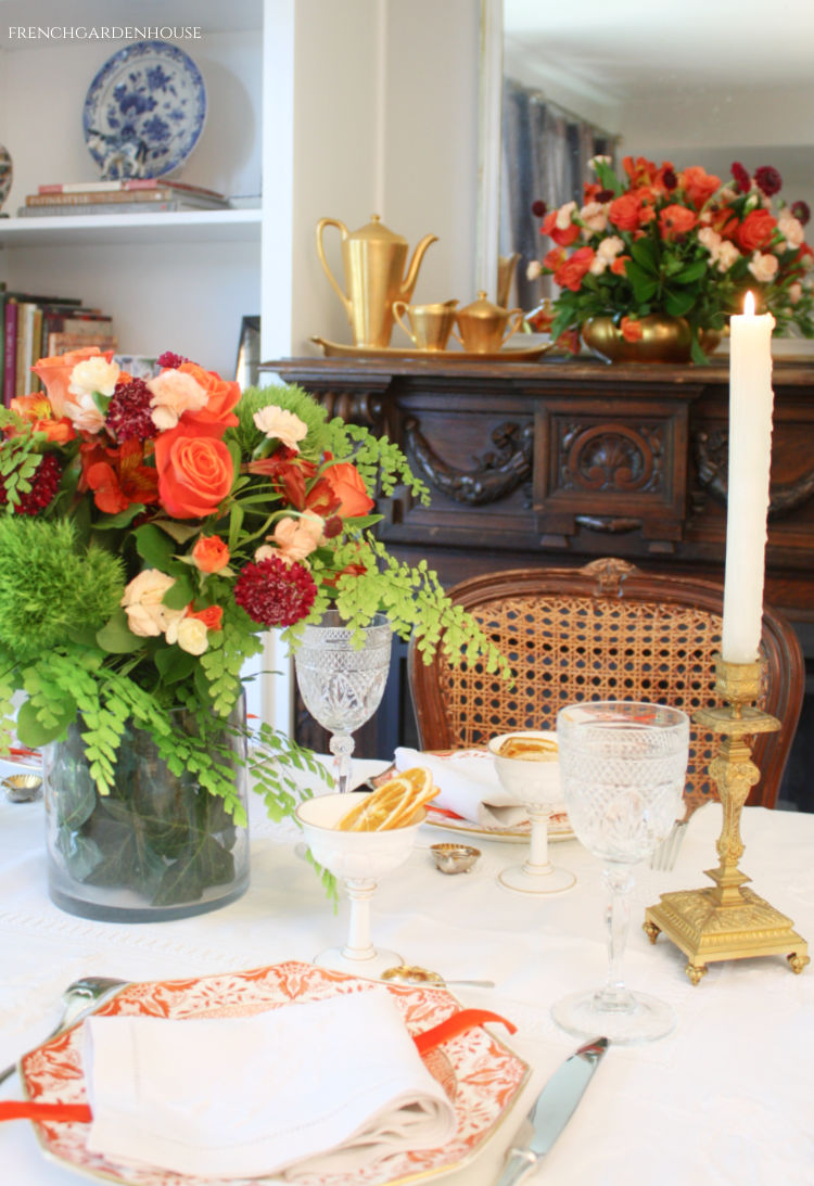 Chinoiserie Harvest Tablesetting