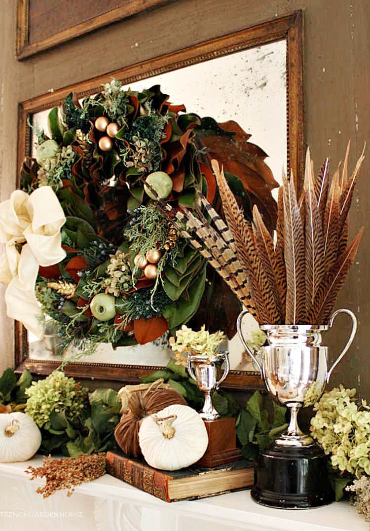 A French Country Mantel with Magnolia & Co.