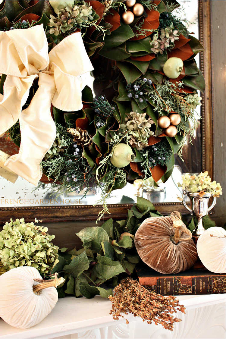 A French Country Mantel with Magnolia & Co.