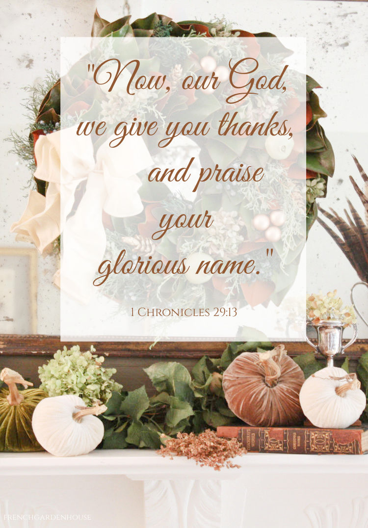 scripture of thanksgiving