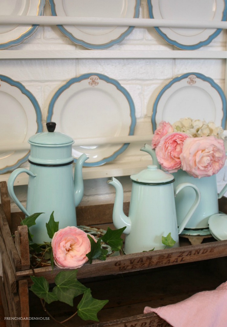 antique french enamelware