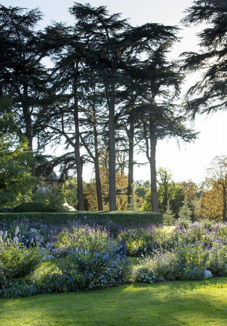 Chateau Garden in France