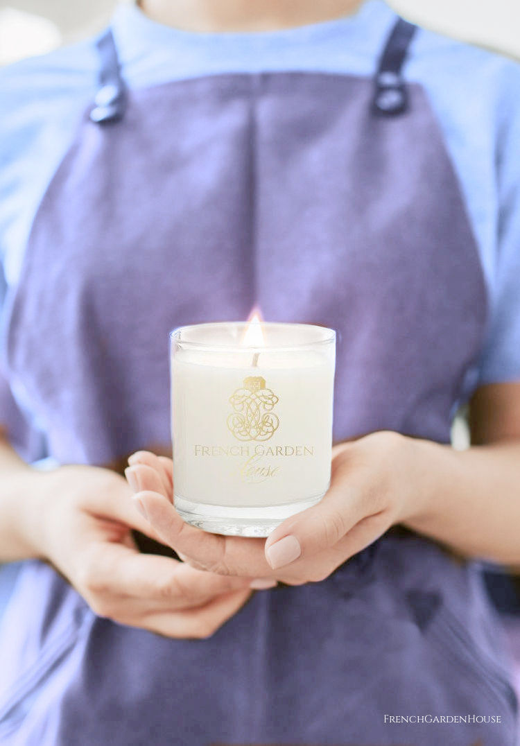 summer le lac French candle