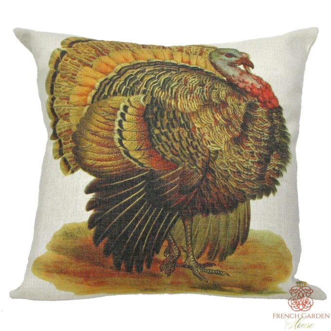 turkeythrowpillowcaselinen